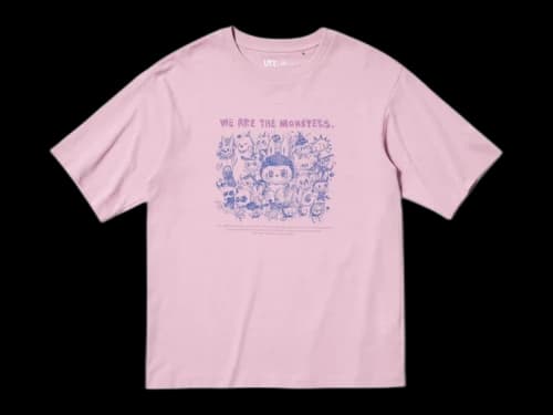 Uniqlo x POP MART UT Graphic 485521 US Exclusive T-shirt Light Purple