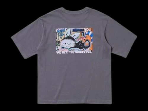 Uniqlo x POP MART UT Graphic 485522 US Exclusive T-shirt Dark Grey