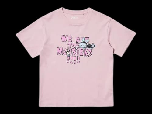 Uniqlo x POP MART Kids UT Graphic 485561 US Exclusive T-shirt Light Purple
