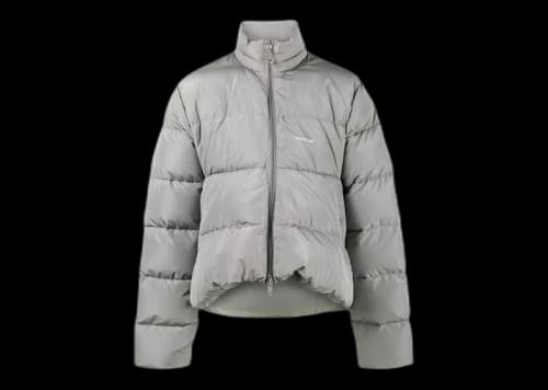 Balenciaga C-Shape Puffer Jacket Grey