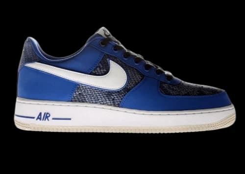 Nike Air Force 1 Low Game Royal Blue Snakeskin