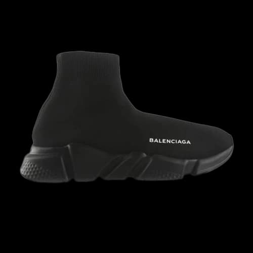 Balenciaga Speed Trainer High 'Triple Black' (Women's)
