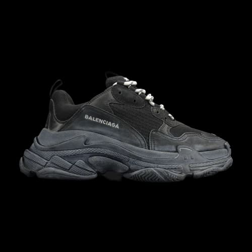 Balenciaga Triple S Trainer 'Triple Black' 2018 (Women's)