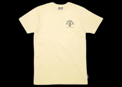 Icecream Ice Cream Breyer Tee Yellow