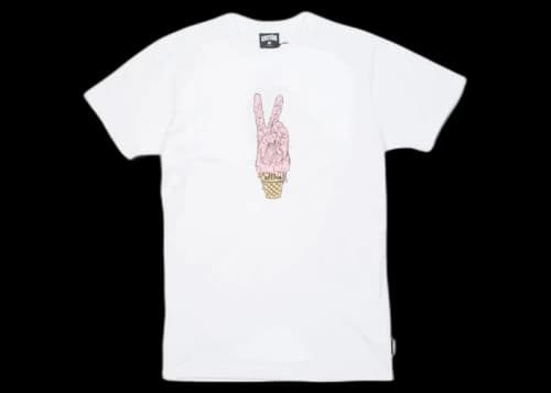 Icecream Ice Cream Cup Tee White