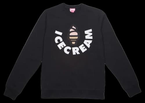 Icecream Ice Cream Vanilla Crew Sweater Black
