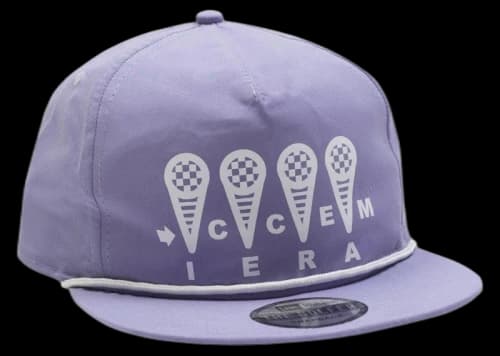 Icecream Ice Cream Logo Cap Purple/Lavender