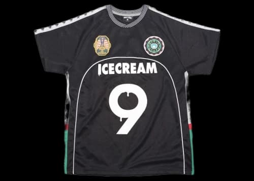 Icecream Ice Cream Malba Knit Jersey Tee Black