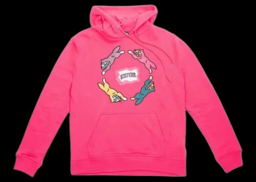 Icecream Ice Cream Chase Hoodie Pink/Raspberry