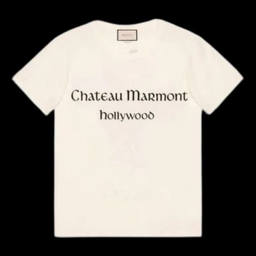 Gucci Chateau Marmont Print Short-Sleeved For Beige (Women's)