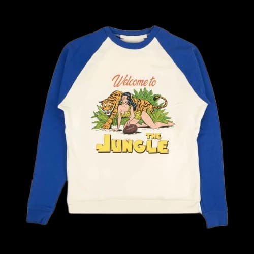 Just Don Svelta Jungle Crewneck Sweatshirt 'White'