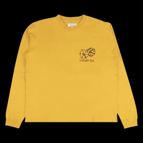 Just Don Luxury Tax Long-Sleeve T-Shirt 'Yellow'