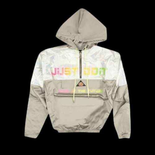 Just Don Team X Anorack Jacket 'Grey/Multicolor'