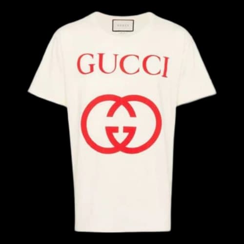 Gucci Interlocking G-Shaped Short-Sleeved For Men White