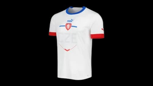 Puma Czech Republic National Team Puma 2022/23 Away Replica Jersey White