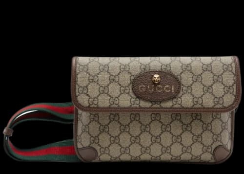 Gucci Neo Vintage GG Supreme Belt Bag Beige/Ebony