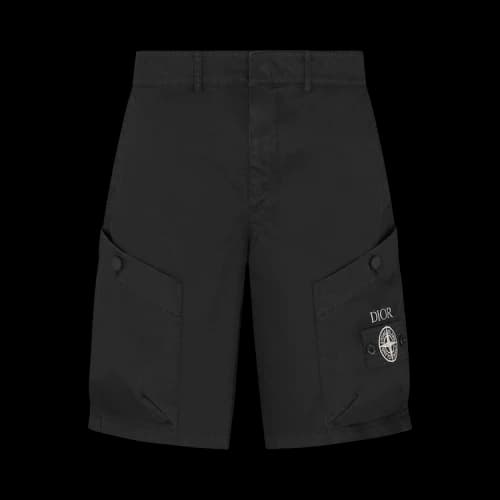 Dior x Stone Island Bermuda Shorts 'Black'