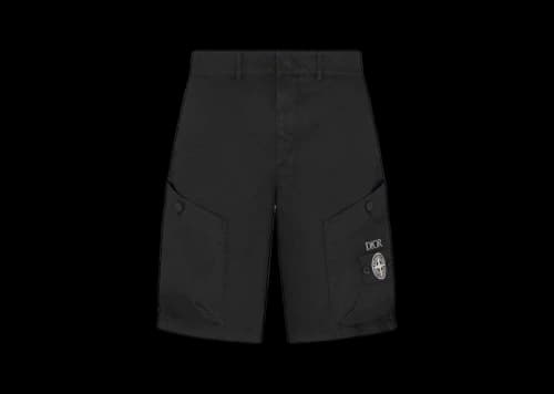 Dior x Stone Island Bermuda Shorts Black