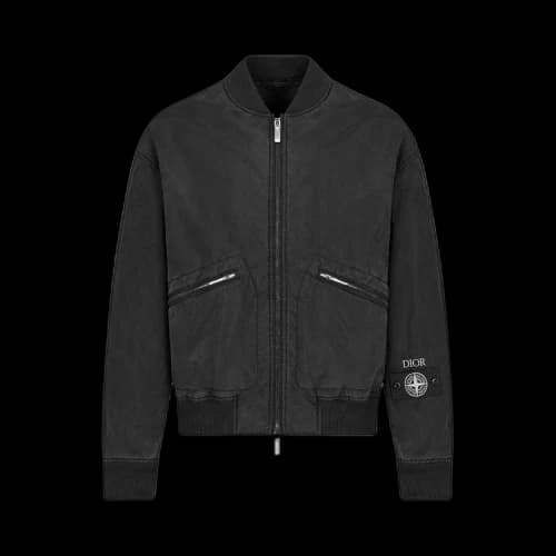 Dior x Stone Island Bomber Jacket 'Black'