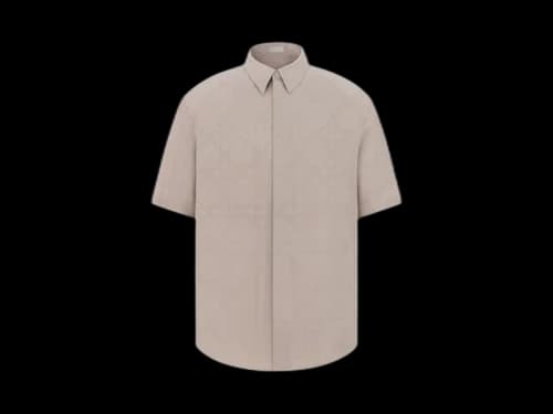 Dior Icons Short-Sleeved Shirt Beige