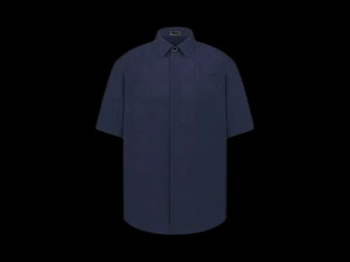Dior Icons Short-Sleeved Shirt Blue