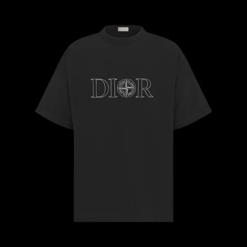 Dior x Stone Island T-Shirt 'Black'