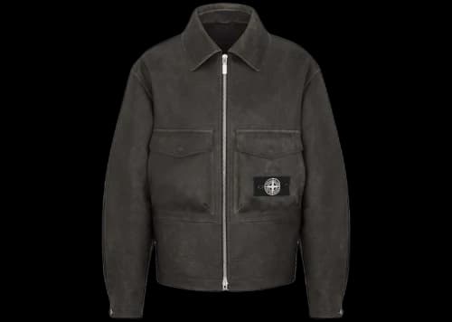Dior x Stone Island Napa Lambskin Jacket Black