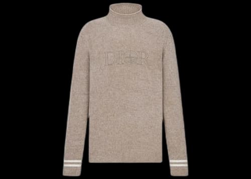 Dior x Stone Island Technical Sweater Gray