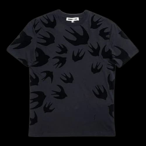 McQ Alexander McQueen Cotton Short Sleeve Black
