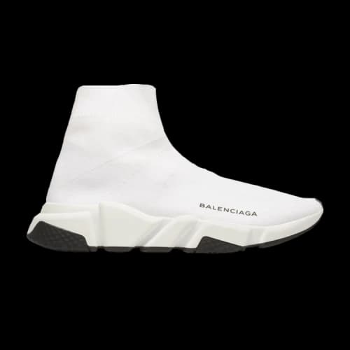 Balenciaga Speed Trainer Mid 'White Black' (Women's)