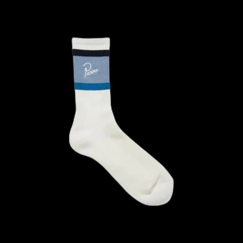 Parra Classic Logo Crew Socks 'White'