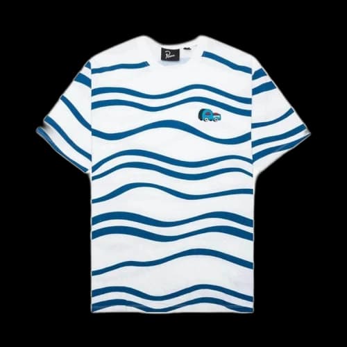 Parra Stupid Car Logo T-Shirt 'White'