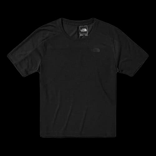THE NORTH FACE Outdoor hygroscopic Sweat-Wicking Quick Dry Short Sleeve Black