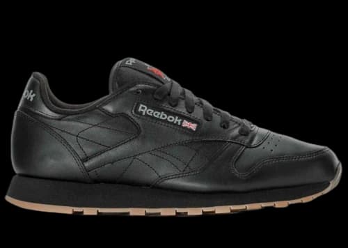 Reebok Classic Leather Black Gum