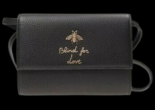 Gucci Blind For Love Shoulder Bag Black