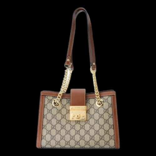 Gucci Padlock GG Bag Small-Size Brown (Women's)