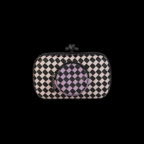 Bottega Veneta Woven Knot Strap Clutch 'Quartz/Multicolor'