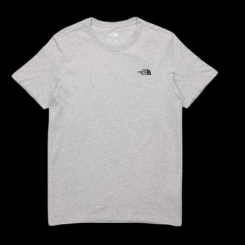 THE NORTH FACE SS20 Geometry Pattern Logo Short Sleeve Gray