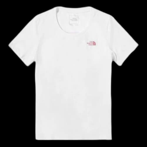 THE NORTH FACE Outdoor hygroscopic Sweat-Wicking Short Sleeve White