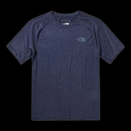 THE NORTH FACE Outdoor hygroscopic Sweat-Wicking Short Sleeve Blue