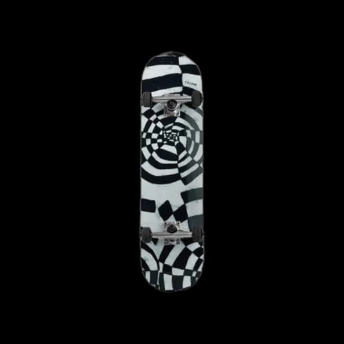 CELINE Skate Board With Artist Print 'Black'
