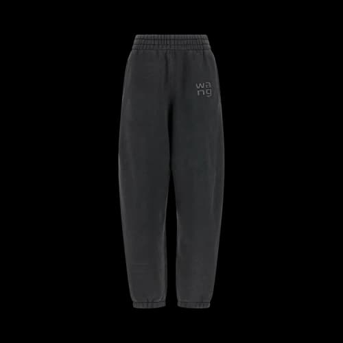 Alexander Wang Hotfix Logo Sweatpant 'Washed Black'