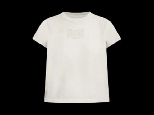 T by Alexander Wang Graphic Shrunk T-shirt Dbrn