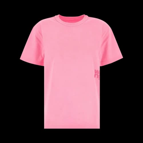 Alexander Wang Essential Jersey Puff Logo Short-Sleeve Tee 'Washed Lotus'