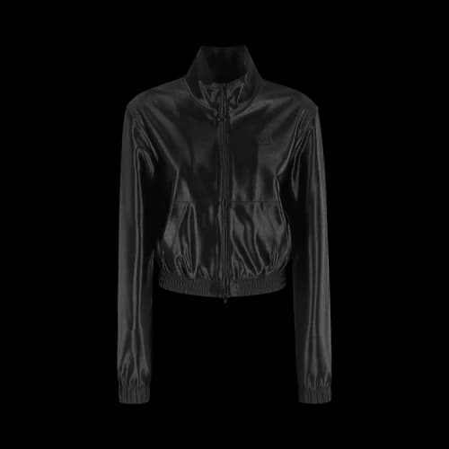 Alexander Wang Shrunken Zip Up Jacket 'Black'