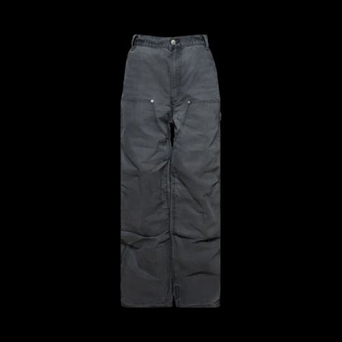 Alexander Wang High Waisted Workwear Carpenter Pants 'Mirage Grey'