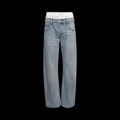 Alexander Wang Balloon Jean Prestyle Boxer 'Vintage Faded Indigo'
