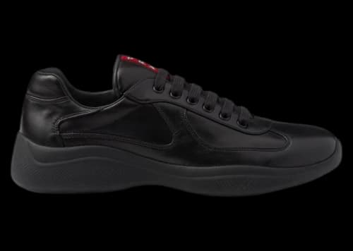 Prada America's Cup Black Nappa Leather