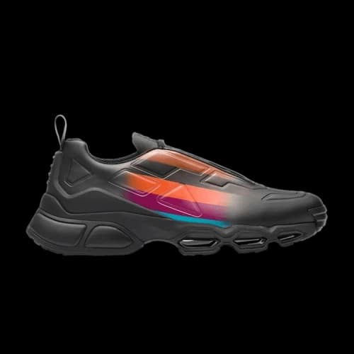 Prada Collision Cross Sneaker 'Black Astral Blue'