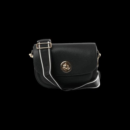 Marc Jacobs Signet Turnlock Saddle Bag Black